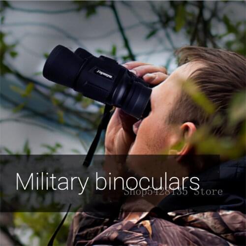 20x50 High Maginification Zoom Porro Binocular HD Military Powerful Optical Telescope Wide Angle for Outdoor Hunting