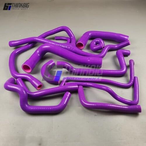 Silicone Radiator Hose Kit For 1989-1996 BMW E34 520i/525i M50