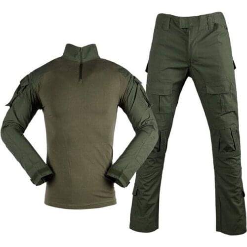 Paintball Tactical Camouflage Military Uniform Camouflage Combat Suit Military Clothing for Hunter and Fishing Shirt and Pants