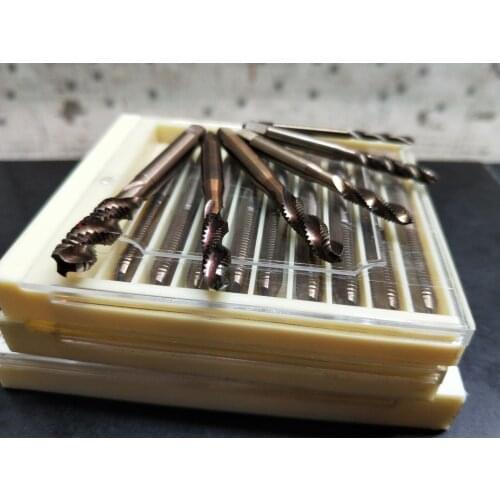 M3 M4 M5 M6 M8 M10 M12 M14 M16 M18 M20 HSS CO M35 Containing cobalt spiral Tap Processing stainless steel alloy steel Etc