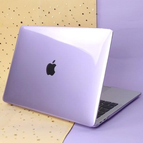 New Crystal Laptop Hard Case Cover For 11 12 13 15 inchs Apple Macbook Air Pro Retina with/without Touch Bar A1932/A1990/A2159