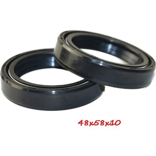 Motor 48x58x10mm Front Fork Damper Oil Seal Shock Absorber For KTM LC4 640 MXC 200 300 400 520 SM950 SMC 625 690 SMR 450 525 560