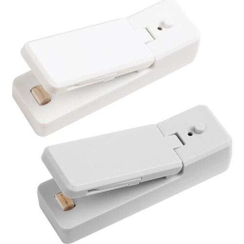 Plastic Heat Sealing Unsealing Machine Rechargeable Hand Pressure Food Package Instant Heat Sealer Handy Snacks Bag