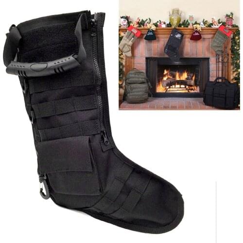 Tactical Stocking Pouch with Molle Straps Military Dump Drop Pouch Christmas Storage Bag Hunting Camping Tool Pouches