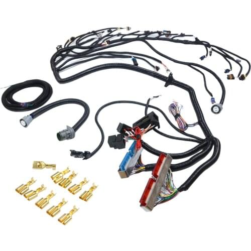 AP02 Replacement For VORTEC 4.8 5.3 6.0 1998 - 2003 Standalone Fuel Inj. Wiring Harness W/4L80E (DBC) New