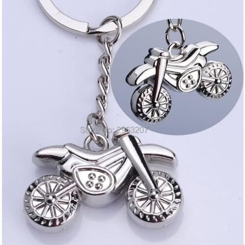 100pcs Metal Motorcycle Key Ring Bike Scooter Keychain Cute Creative Gift Wedding Birthday Party Favor Souvenirs ZA6924