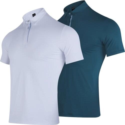 2021 Summer New Short Sleeve Golf Shirt 8 Colors Quick Dry Outdoor Golf Clothing XS-4XL Polyester Badminton Leisure Sports Shirt