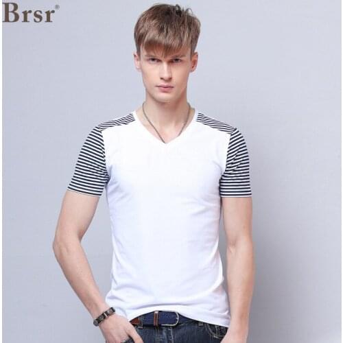 Brsr Men's Plain T-shirts