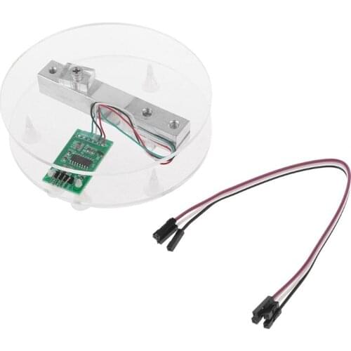 Digital Load Cell Weight Sensor HX711 AD Converter Breakout Module 5KG Portable Electronic Kitchen Scale for Scale