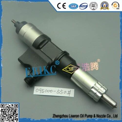 ERIKC 095000-550# Diesel Pump Injector 095000-5001 095000-5002 Auto Accessory Injector 095000-550# for ISUZU 4HL1 6HL1
