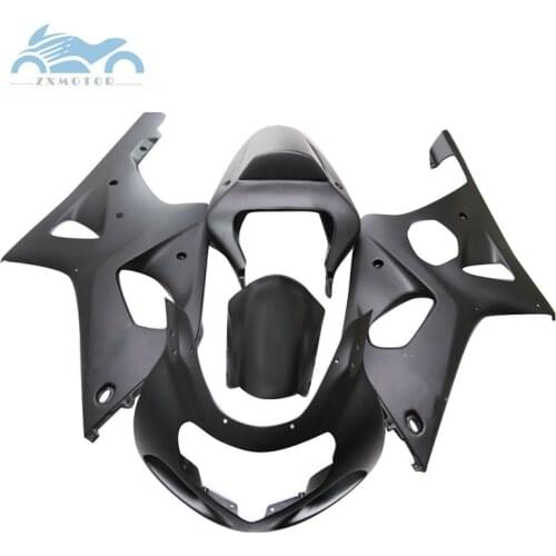 Custom aftermarket Fairing kit for SUZUKI 2000-2002 GSXR1000 K2 ABS motorcycle fairings body kits 00 01 02 GSX R1000 matte black