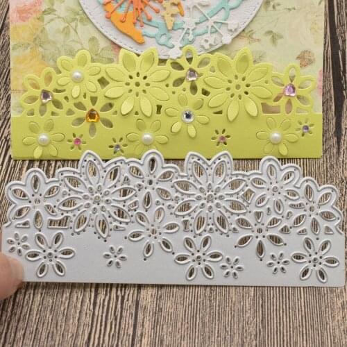 Hollow Lace 3D Flowers Metal Cutting Dies Frame Dies For Scrapbooking DIY Card Paper Craft Embossing Dies