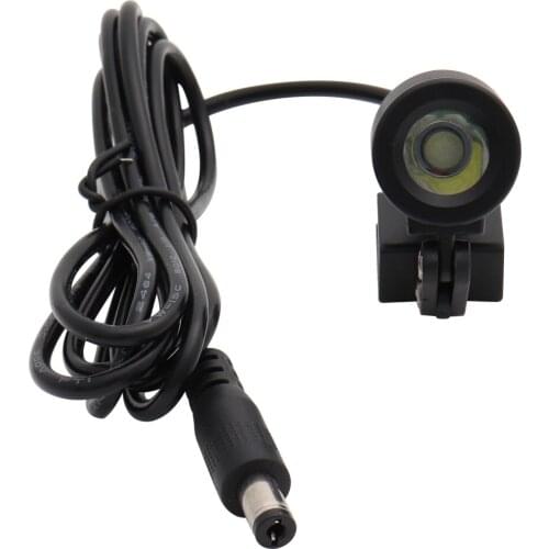 3W Bulb Wire Headlight no Battery no Plug for Dental Loupes Lab Medical Magnifier Magnification Binocular Black
