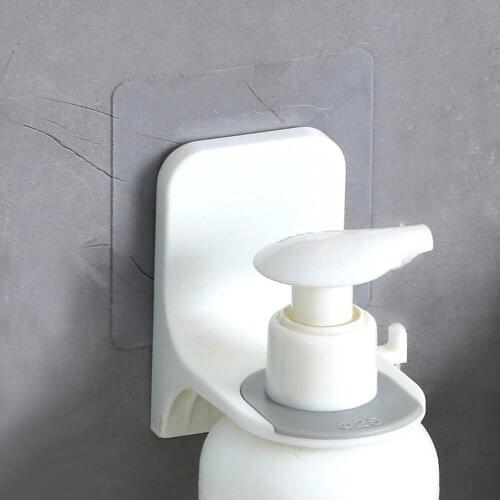 Non-Marking Shower Gel Hanger Self-Adhesive Non-Marking Sticker Rack Hanger Hand Sanitizer Hook Bathroom Storage Tool