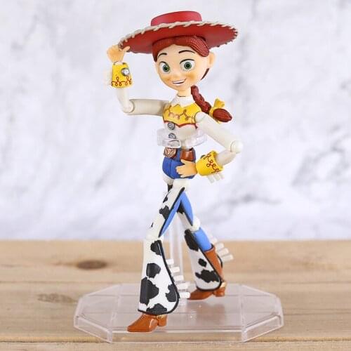SCI-FI Revoltech 048 Jessie Cowgirl PVC Action Figure Collectible Toy Doll