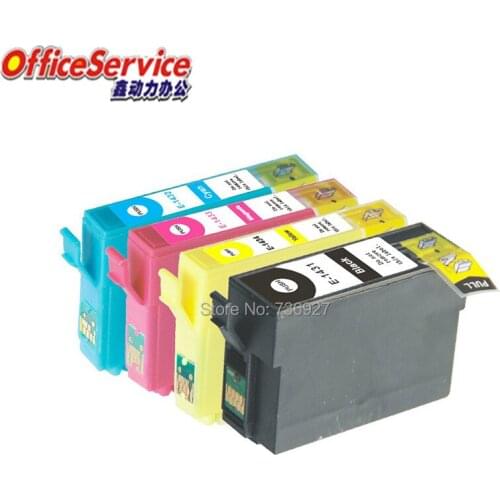 5X (2BK+1C+1M+1Y) Compatible ink Cartridge T1431 to T1434 For Epson Workforce WP-7011 WP-7018 WF-3521 WF-3531 WF-3541 printer