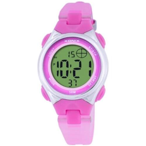 Girls Boys Sports Digital Watch Japan Movement Led Light Waterproof 5m Sports Swimming Watch Children Outdoor Watch