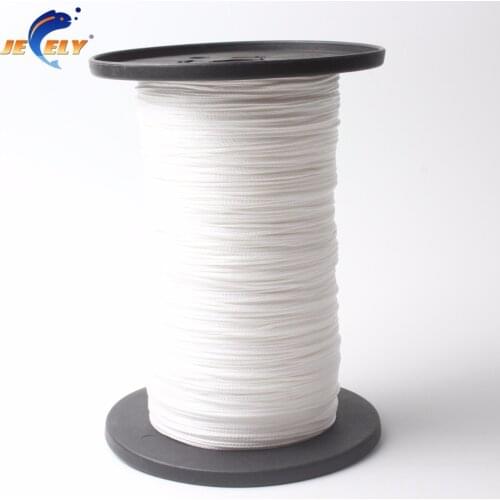 10M/piece 300LB extreme strong UHMWPE fiber braid spearfishing gun wishbone rope flat version 1.2mm 8 weave
