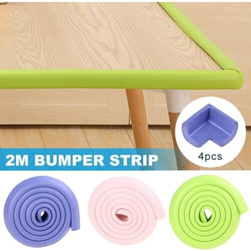 2M Baby Safety Corner Protector Children Protection Furniture Corners Angle Protection Kids Safety Table Corner Tape J2Y