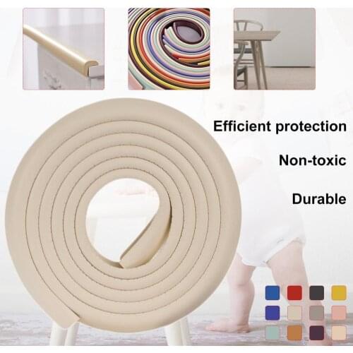 2M U Shape Extra Thick Furniture Table Edge Corner Protections Desk Cover Protectors Foam Baby Safety Bumper Guard