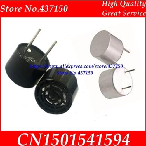 2pcs/Lot ,Transceiver Transmitter Reciever Plastic Waterproof 10mm 40khz Ultrasonic Sensor Ranging Probe
