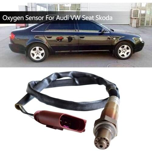 4 WIRE LAMBDA SENSOR OXYGEN SENSOR FOR AUDI A6 A4 1.8T 2.0 SKODA SUPERB VW PASSAT SEAT OEM 0258006305 0258006306 058906265V