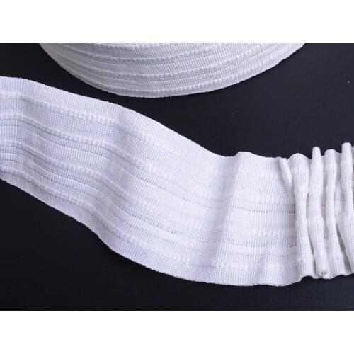 50 METERS 0F CURTAIN HEADING HEADER TAPE Rufflette Tape Pencil Pleat Style 70mm WIDE