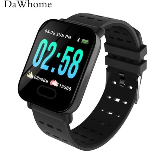 6 Smart Watch Heart Rate Monitor Sport Fitness Tracker Blood Pressure Call Reminder Men Watch for IOS Android Gift