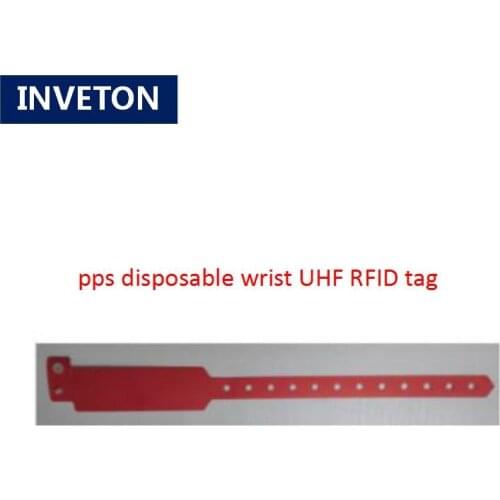 Alien H3 PPS disposable UHF RFID Bracelet Wristband Patient Tracking RFID Tags for hospital management