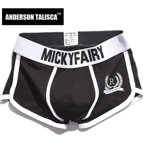 ANDERSON TALISCA Brand New Cotton Underwear Men Boxer Para Hombre Man Penis Mens Boxers Cuecas Masculina Boxershorts Homme M-3XL