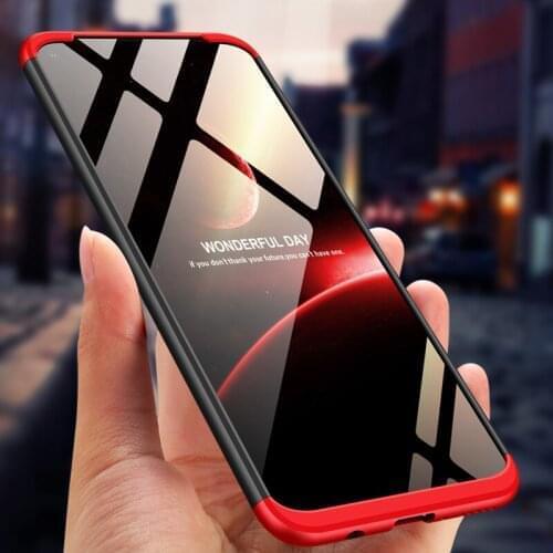 Huawei Nova 5i Pro Case Nova5i Colored 360 Protection Full Body Cover Matte Hard Phone Case for Huawei Nova 5i with Glass Film