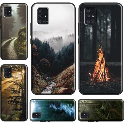 Beautiful Nature Forest Tree Case For Samsung Galaxy A71 A51 A31 A21S A20e A11 M21 M31 A10 A30 S A40 A50 A70 Cover