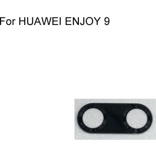 For HUAWEI ENJOY 9 Rear Back Camera Glass Lens Cover Frame Replacement Phone Repair Spare Parts For HUAWEI ENJOY9