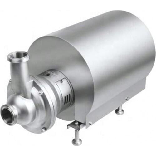 Donjoy 304 316L stainless steel water circulation return pumps high flow rate sanitary self priming pump for CIP cleaning system