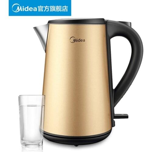 Midea 304 Stainless Steel Kettles Electric Kettle Power Off Automatically