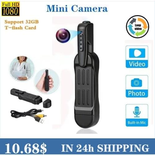 Mini Pocket Pen Camera DV 1080P Full HD Micro Small Professional Conference Video Recorder Digital Cam Pen Voice