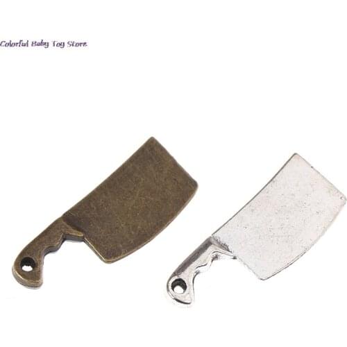 2pcs 1:12 Miniature Kitchen Breakfast Scene Bread Egg Flour Cake Knife Chopping Block Set Dollhouse Kitchenware Accessories