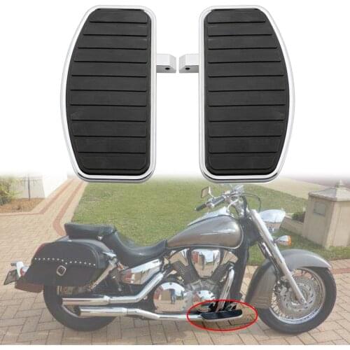 Topteng Footboard For Honda VTX 1800 VTX 1300 VL800 VL400 For Yamaha V-STAR For Suzuki Front Rear Floorboard Motorcycle Part