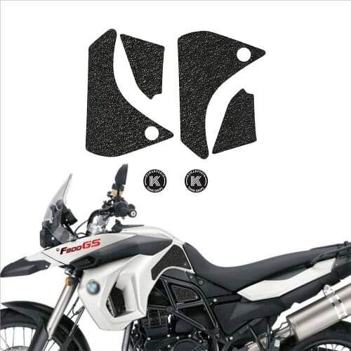 KSHARPSKIN Fuel tank grip motorcycle sticker Fuel tank side protection decal for BMW 2009-2012 F 800 GS f800gs