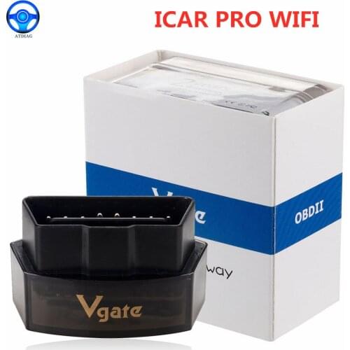 Original Vgate iCar Pro OBD2 Scanner Bluetooth 4.0/WIFI Car Diagnostic Tool ELM327 iCar Pro Scanner For Android/IOS
