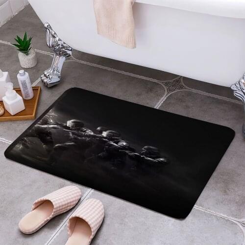 Tom Clancys RSS SWAT 3D Print Doormats Rectangle Non-Slip DoorMat Bedroom Kitchen Entrance Print Door rugs Dropshipping