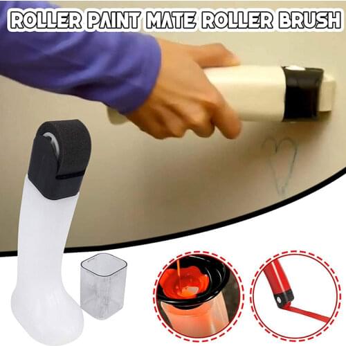 Paint Rollers Touch Up Painter Handheld Portable Roller Brush Repair Spray Paint Reatment Wall Painting Artifact Tools