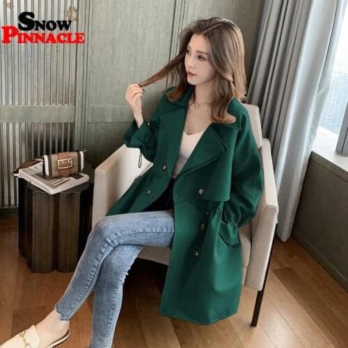 SNOW PINNACLE Women's Trench Coats