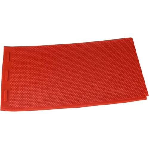 Honeycomb Bee Wax Foundation Silicone Convenient Supplies Wax Coated for Beekeepers Beehives 17.32x9.06x0.39inch