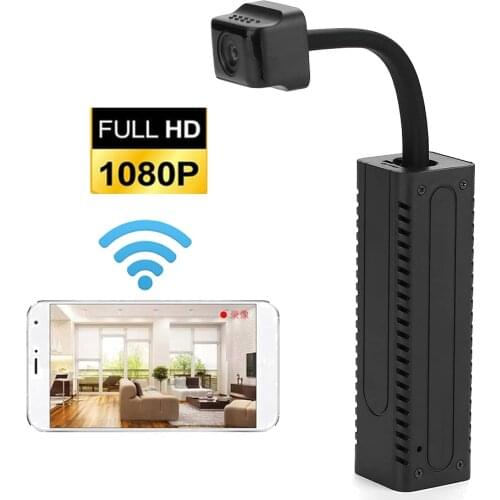 Extension lens HD Smart Mini Camera Wifi Real-time Surveillance IP Camera AI Human Detection Loop Recording Camera Support 128G