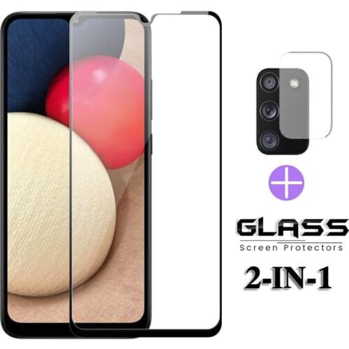 Protective Glass For Samsung Galaxy A02S Camera Lens Film Tempered Glass Screen Protectors for samsung a 02s SM-A02s Clear Glas