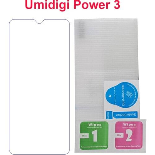 9H Premium For Umdigi Power 3 Tempered Glass Screen Protector 6.53" For UMI Umidigi Power 3 Explosion-Proof LCD Protective Film