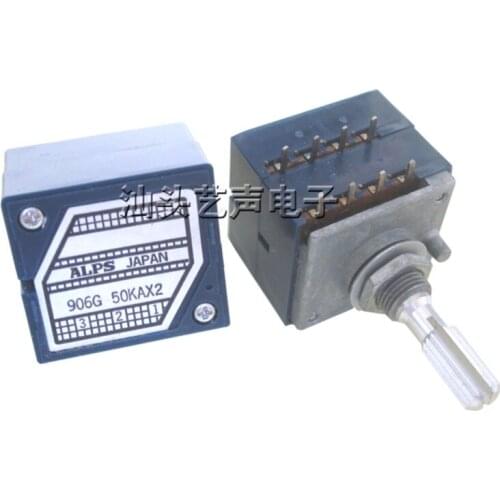 ALPS 27 plastic case volume potentiometer 50K 50KA original 8 feet