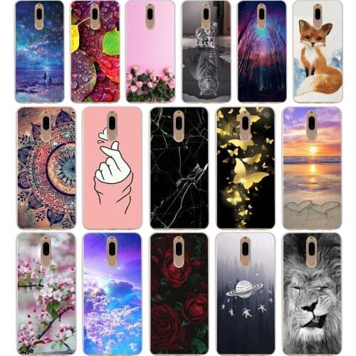 A Case Cover For Huawei nova 2i Soft Silicone TPU Cool Patterned Painting For Huawei nova2i Phone Cases