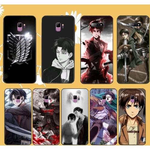Attack on Titan Eren Japan anime Phone Case For Samsung galaxy S 9 10 20 A 10 21 30 31 40 50 51 71 s note 20 j 4 2018 plus
